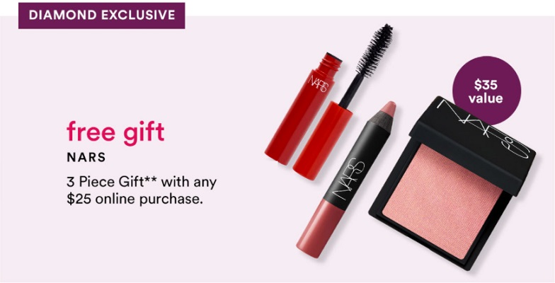Ulta FREE Diamond Exclusive 3 Piece Gift with $25 purchase