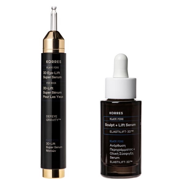 Korres Black Pine 3D Firming Face and Eye Set