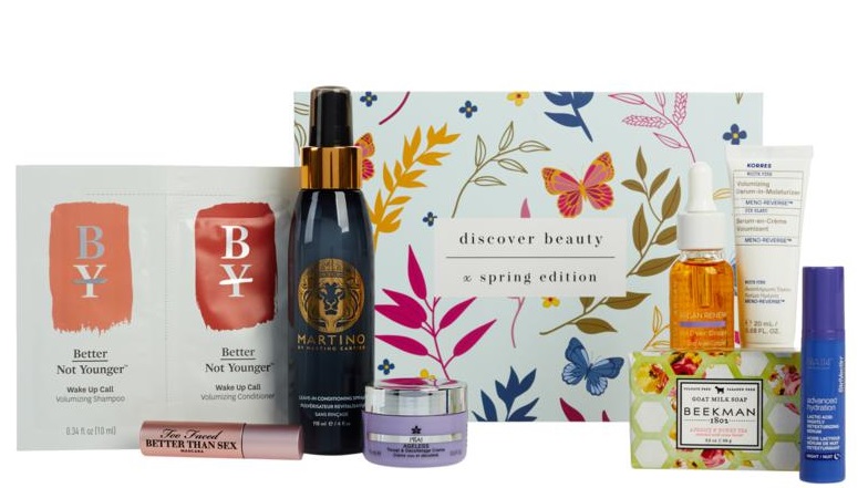 HSN Discovery Beauty x Spring 8 Piece Sampler Set $25 ($134 value)