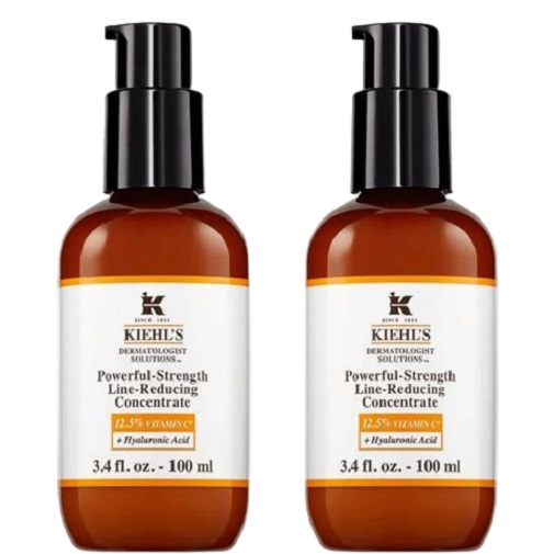 Kiehls Powerful-Strength Vitamin C Serum 100ml Duo