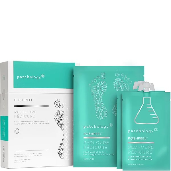 Patchology PoshPeel Pedi Cure Intensive Foot Peel Treatment