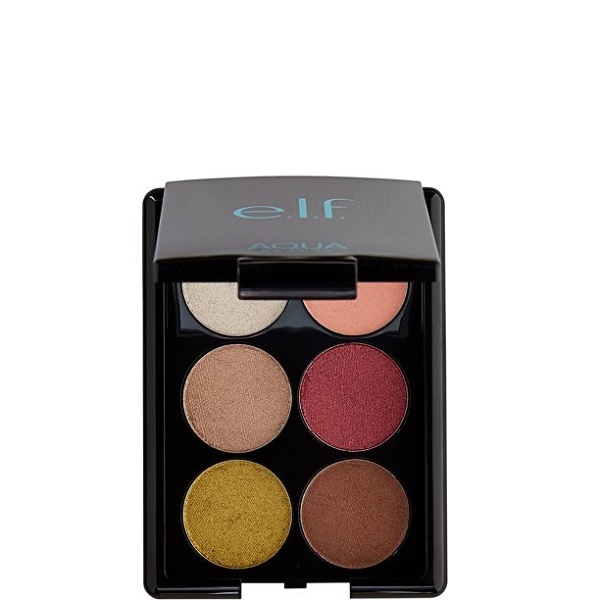 e.l.f. Velvet Touch Eyeshadow Palette, Island Breeze