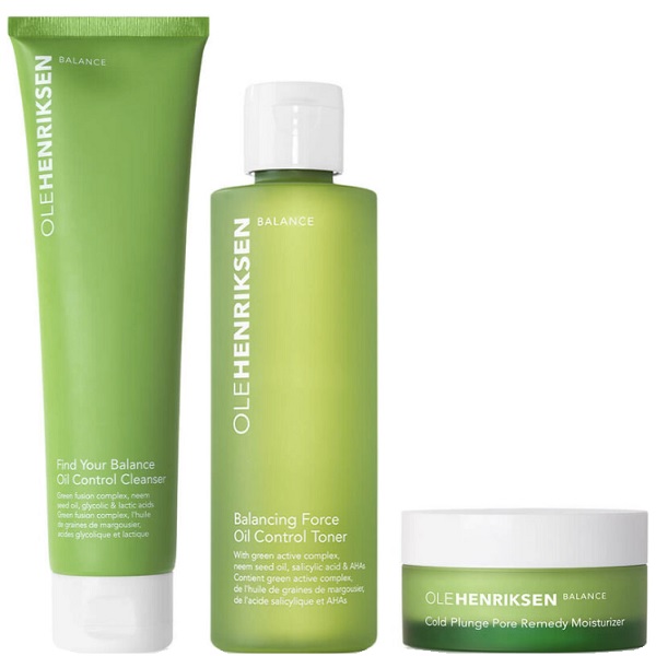 olehenricksen Balance It All Full-Size Oil Control & Pore-Refining Set