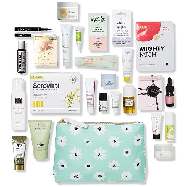 Ulta FREE 25 Piece Fan Faves Beauty Bag with $85 purchase