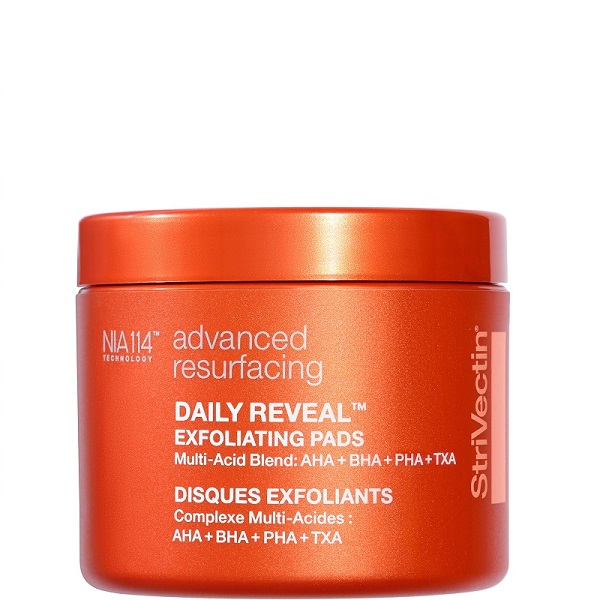 StriVectin Daily Reveal Exfoliating Face Pads with AHA + BHA + PHA + TXA