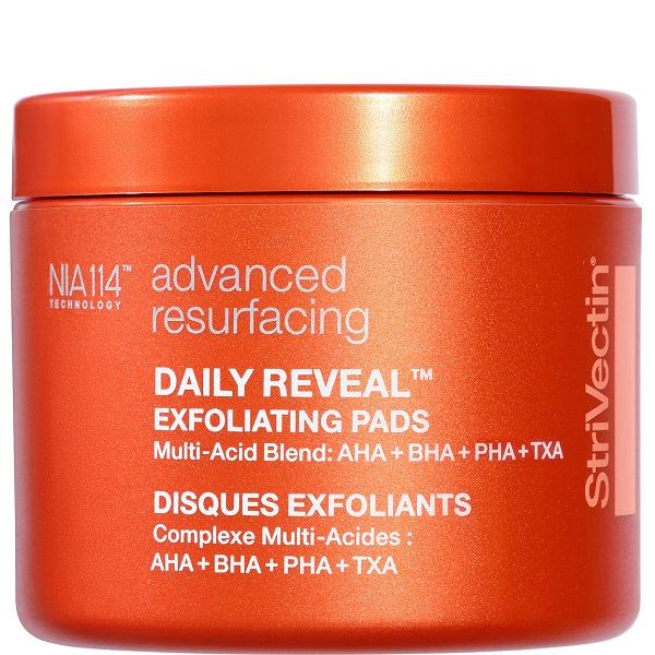 StriVectin Daily Reveal Exfoliating Face Pads with AHA + BHA + PHA + TXA