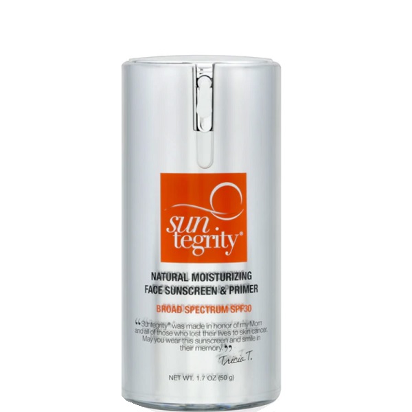 Suntegrity Natural Moisturizing Face Sunscreen & Primer, Broad Spectrum SPF 30