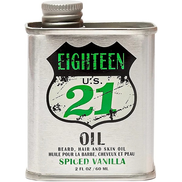 18.21 Man Made Spiced Vanilla Oil Beard, Hair & Skin Oil