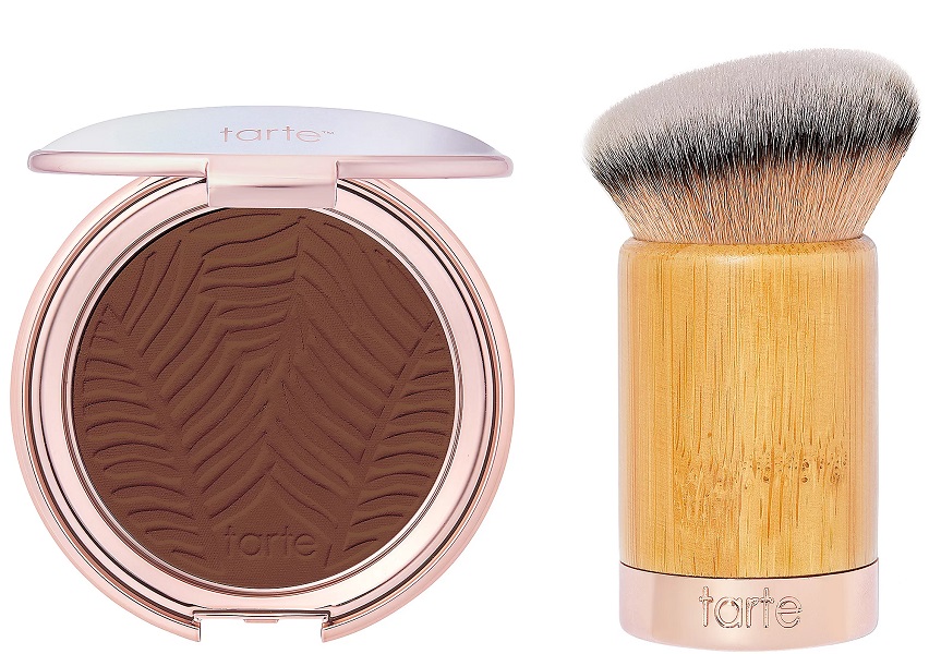 Tarte Amazonian Clay Blurring Powder Foundation with Brush
