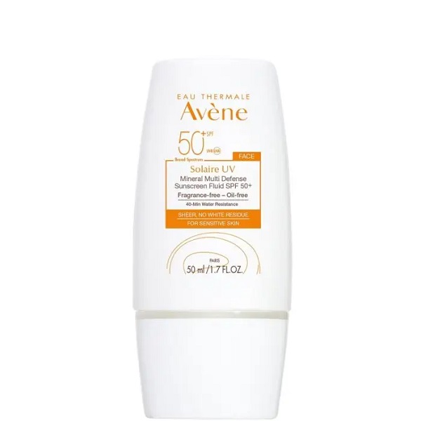 Avene Solaire UV Mineral Multi-Defense Sunscreen Fluid SPF 50+