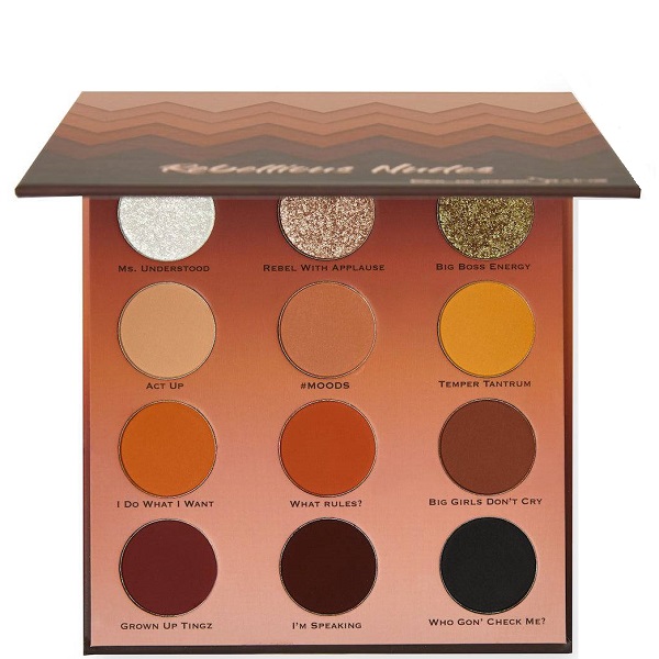 Coloured Raine Rebellious Nudes Eyeshadow Palette