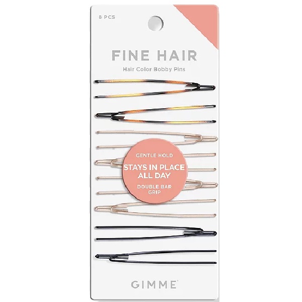 Gimme Beauty Fine Hair Assorted Color Bobby Pins