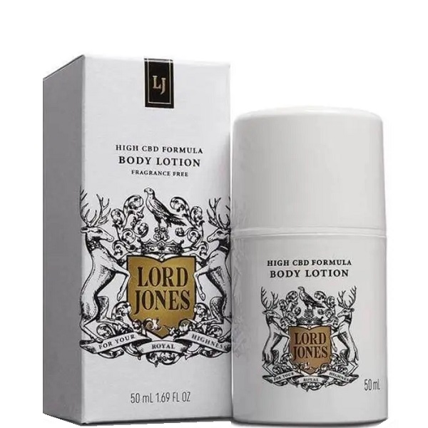 Lord Jones CBD Body Lotion Fragrance Free 1.69oz