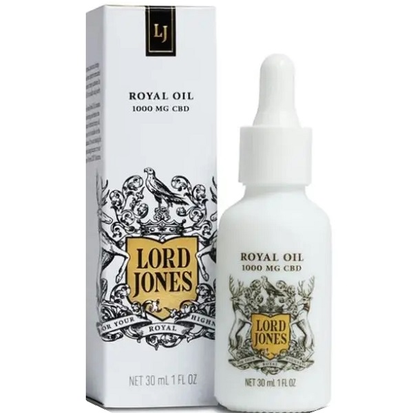 Lord Jones Royal Oil 1000mg Hemp Derived CBD 1oz