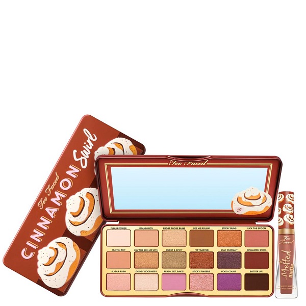 Too Faced Cinnamon Swirl Palette & Melted Matte Lip