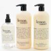 philosophy SUPER SIZE Fresh & Creamy Gel, Lotion & Body Spritz Set Lemon Custard