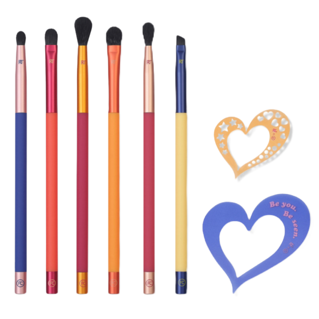Real Techniques Dare To Be You X Female Collective Eye Love It Makeup Brush Kit