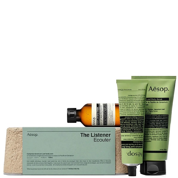 Aesop The Listener Geranium Leaf Trio Kit (Worth $87.00)