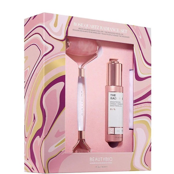 BeautyBio Rose Quartz Radiance Set ($134 value)