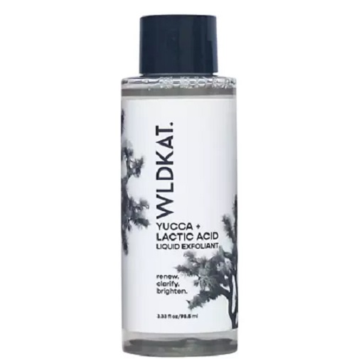 WLDKAT Yucca+ Lactic Acid Liquid Exfoliant 3.33 fl oz