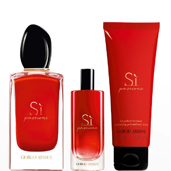 Armani Si Passione 3 Piece Gift Set