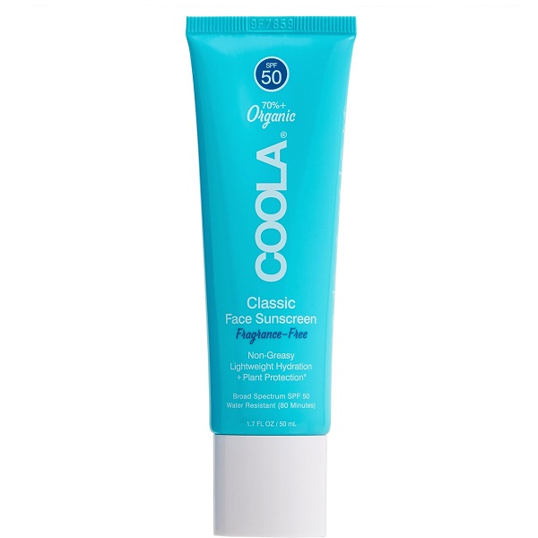 COOLA Classic Face Organic Sunscreen Lotion SPF 50