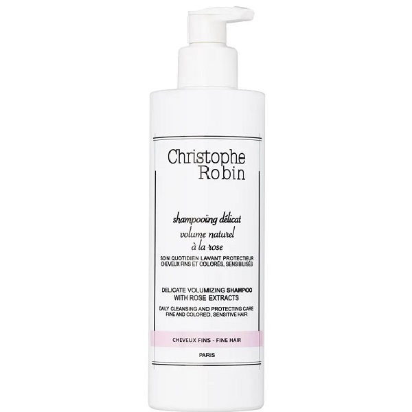 Christophe Robin Delicate Volumizing Shampoo with Rose Extracts (400ml, Worth $42.20)