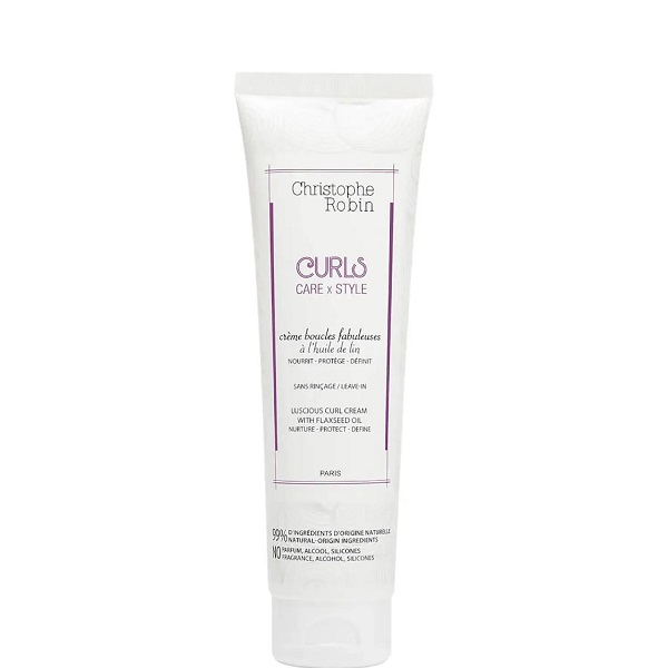 Christophe Robin Luscious Curl Cream with Flaxseed Oil 150ml