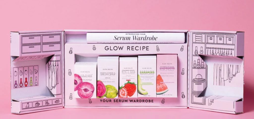 Glow Recipe Serum Wardrobe Vault Set ($203 Value)