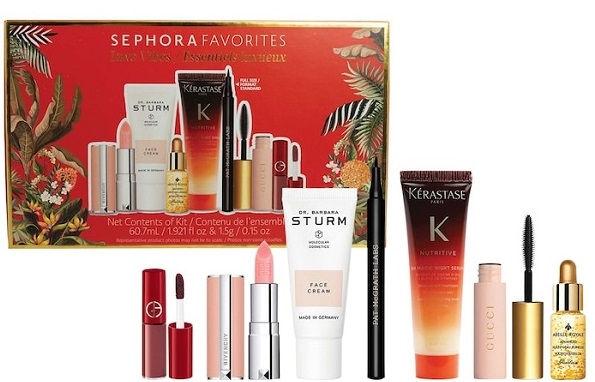 Luxe Vibes Luxury Beauty Sampler Set ($200 value)