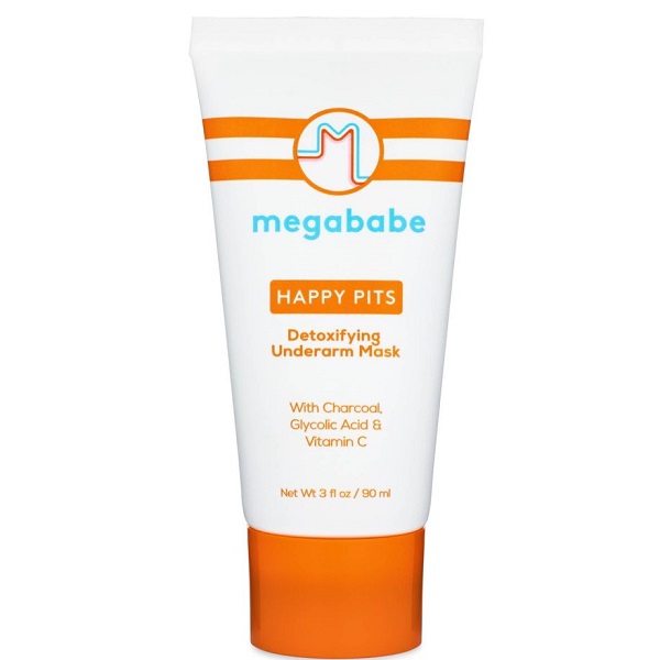 Megababe Happy Pits Detoxifying Underarm Mask - 3 fl oz