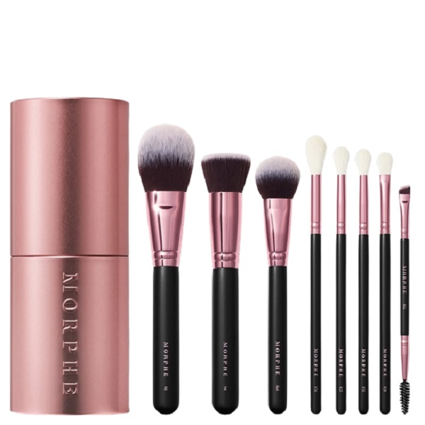 Morphe Flash of Rose 8 Piece Brush Set