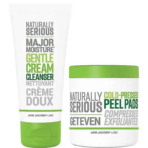 Naturally Serious Fresh Start Cleanse & Peel Duo