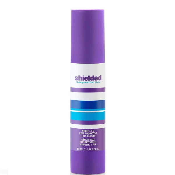 Shielded Night Life “Live” Probiotic + HA Serum