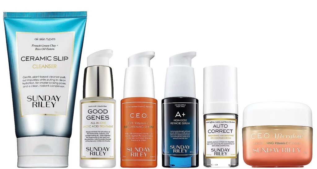 Sunday Riley Grand Collection 6 Piece Kit ($420 value)