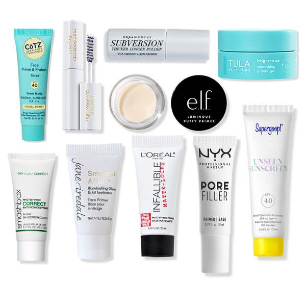 Ulta FREE 10 Piece Primer Day Sampler #2 with any $60 purchase