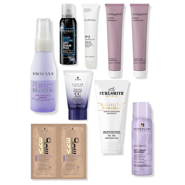 Ulta FREE 9 Piece Hair Sampler with any $50 purchase