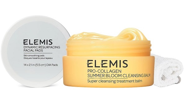 ELEMIS Pro-Collagen Summer Bloom Cleansing Balm with Facial Pads
