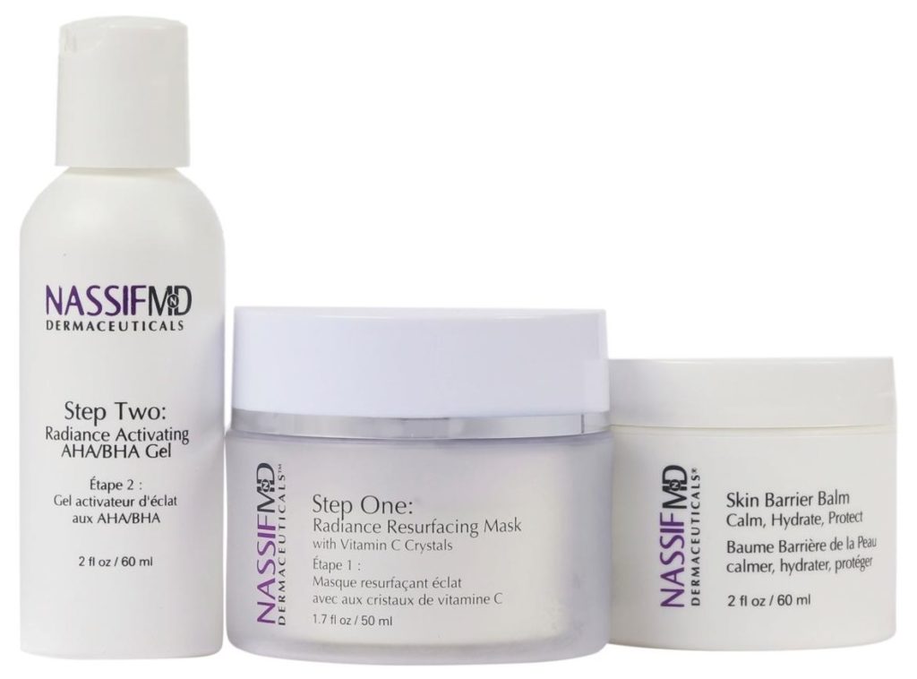 NassifMD Micro-Spa Peel and Skin Barrier Balm Set