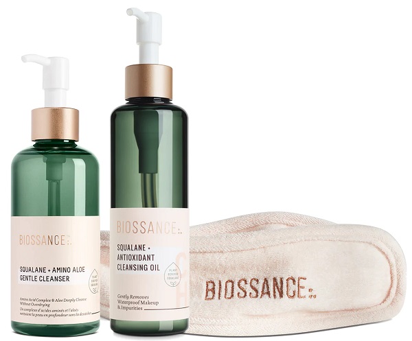 Biossance Double Duty Cleansing Set ($65 value)