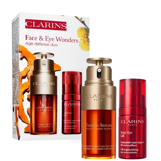 Clarins Double Serum + Total Eye Lift Set