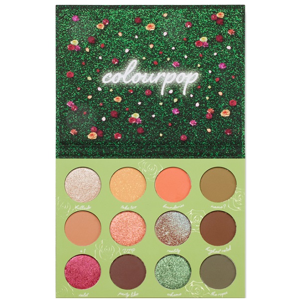 Colourpop On The List Pressed Powder Palette