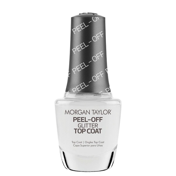 Morgan Taylor Peel-Off Glitter Top Coat