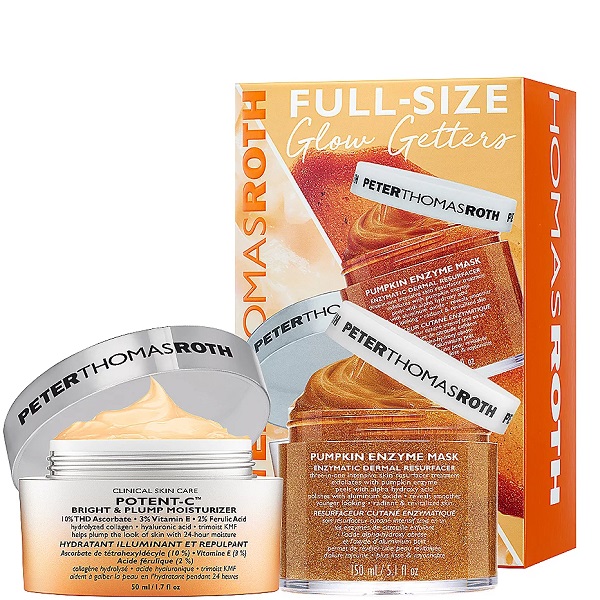 Peter Thomas Roth FULL SIZE Glow Getters 2-Piece Kit