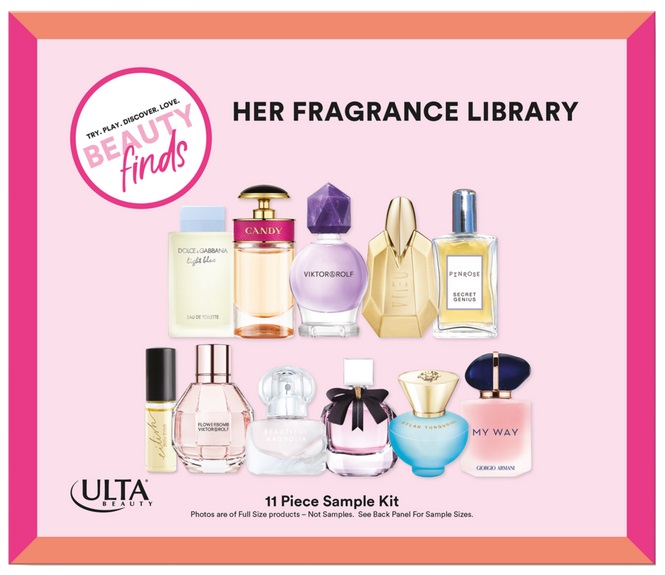 ulta beauty finds frangance library