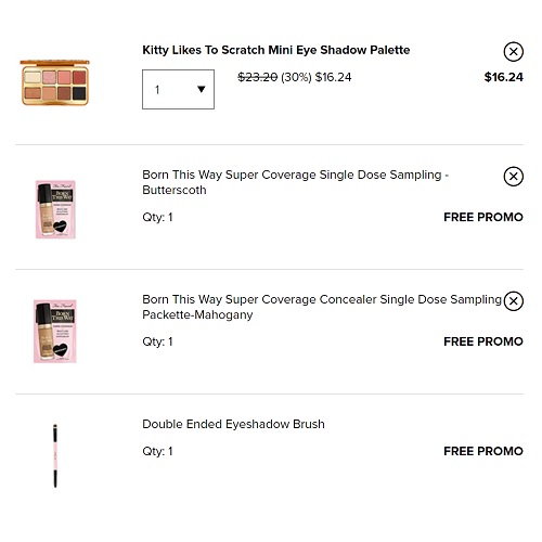 Too Faced Mini Eyeshadow