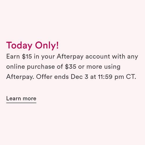 Ulta Beauty Afterpay