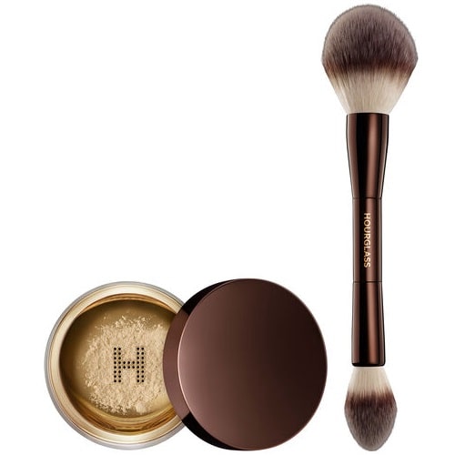 Hourglass Veil Setting Powder & Brush Duo-min