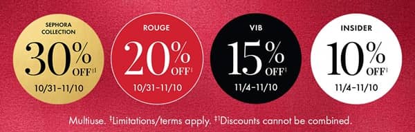 Sephora Fall Savings Event 2025