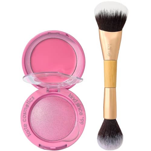 Tarte Macaron Baked & Cream Blush + Brush